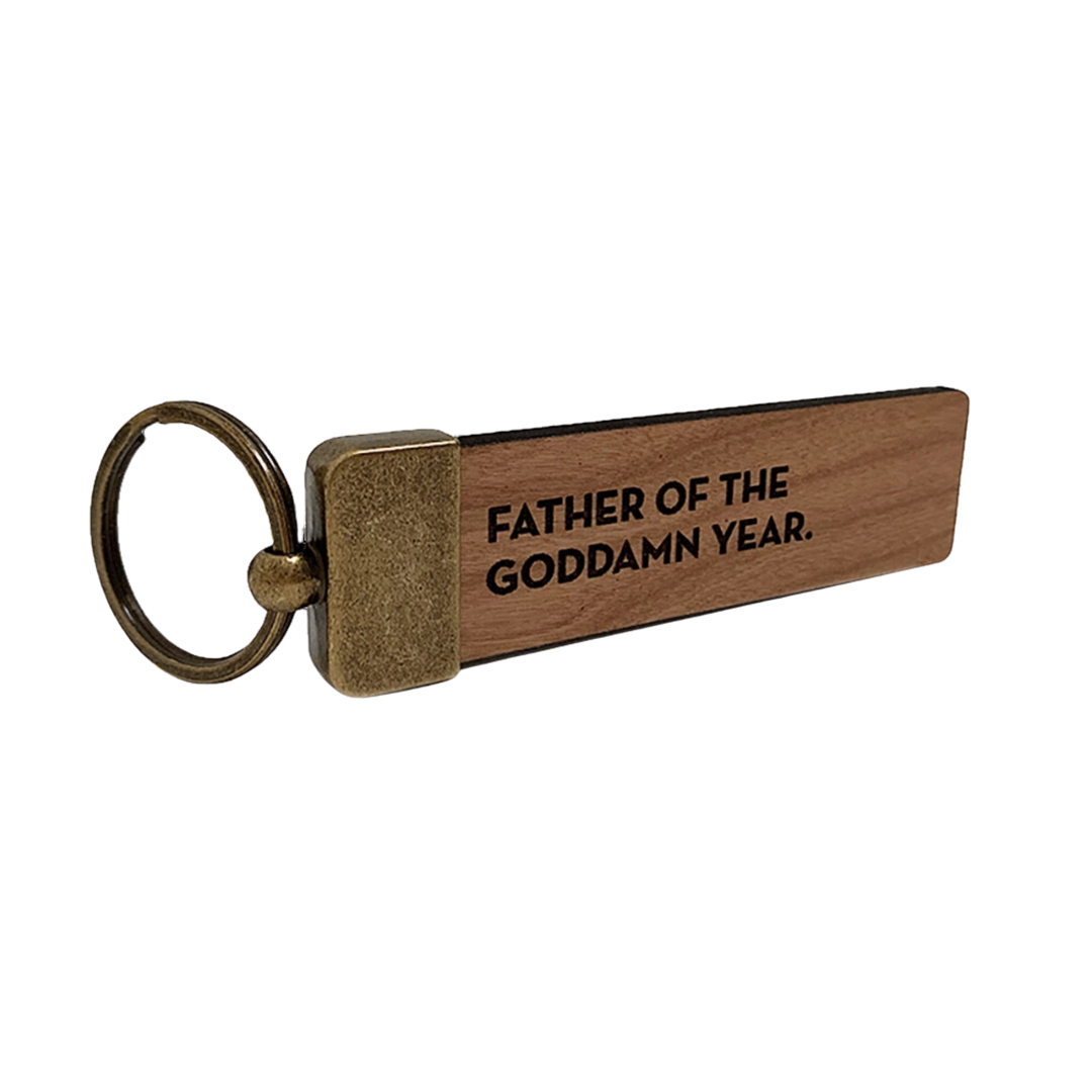 Father of the Year- Key Tag