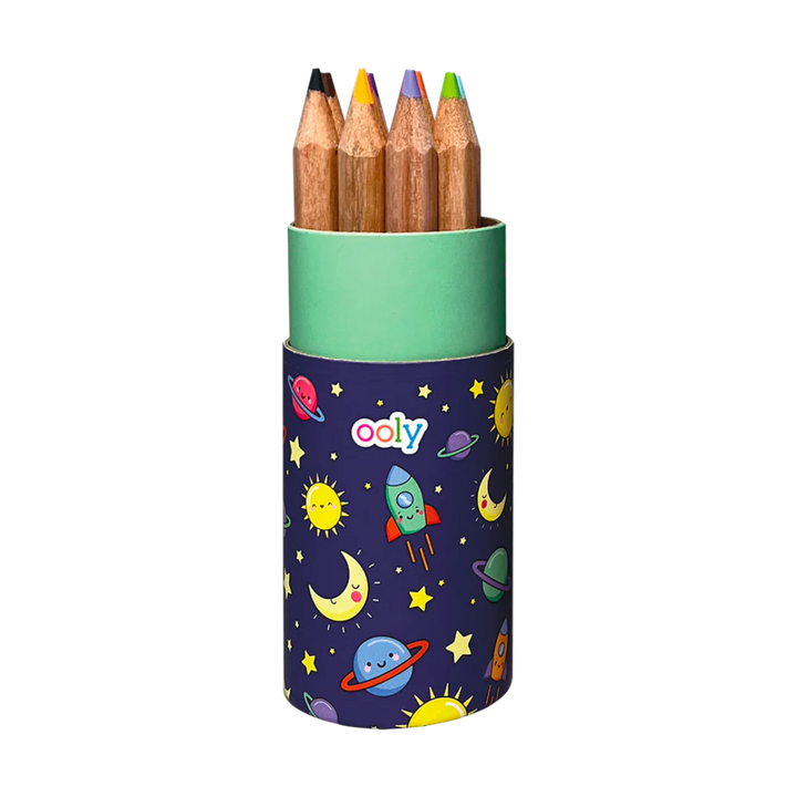 Draw 'n Doodle Mini Colored Pencils and Sharpener - Set of 12