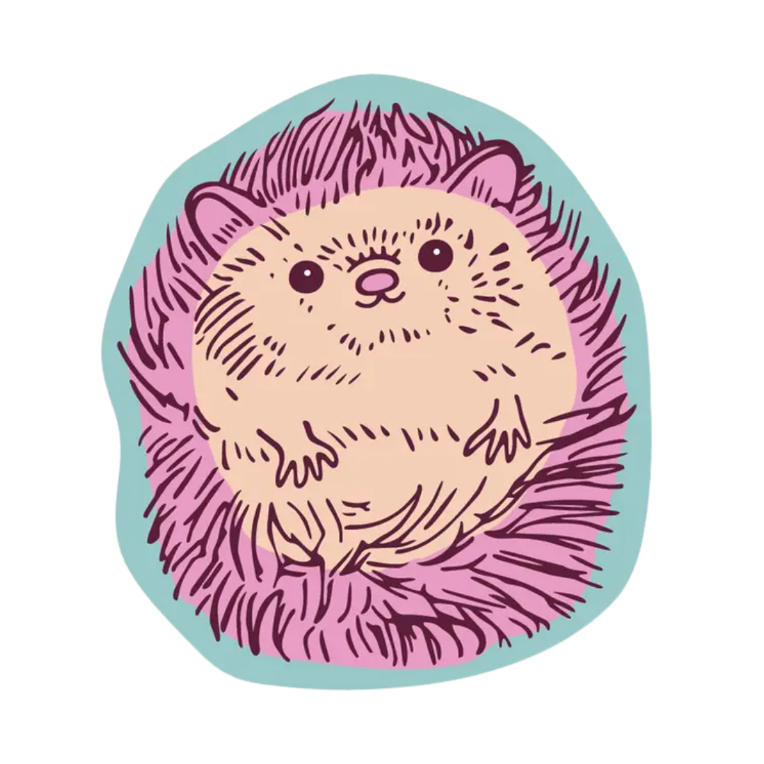 Hedgehog Sticker