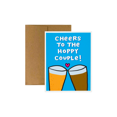 Cheers to the Hoppy Couple Card