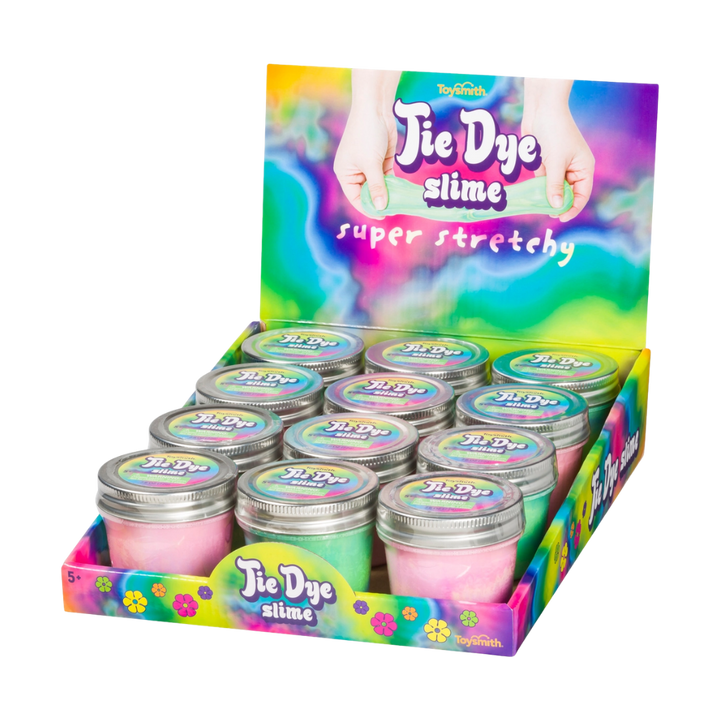 Colorful Tie Dye Slime