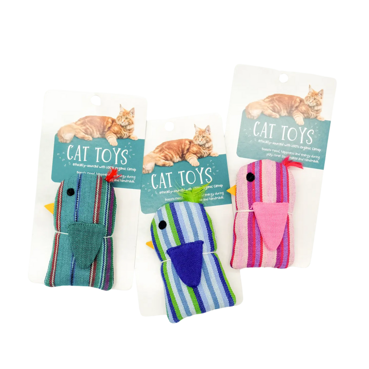 Organic Catnip Birdie Cat Toy