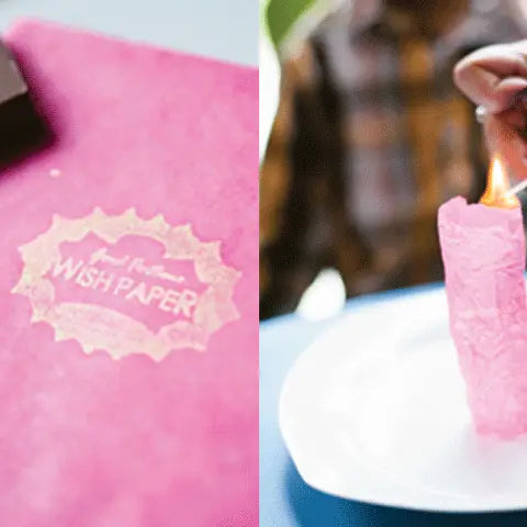 Wish Paper in Magenta - Tube of 10