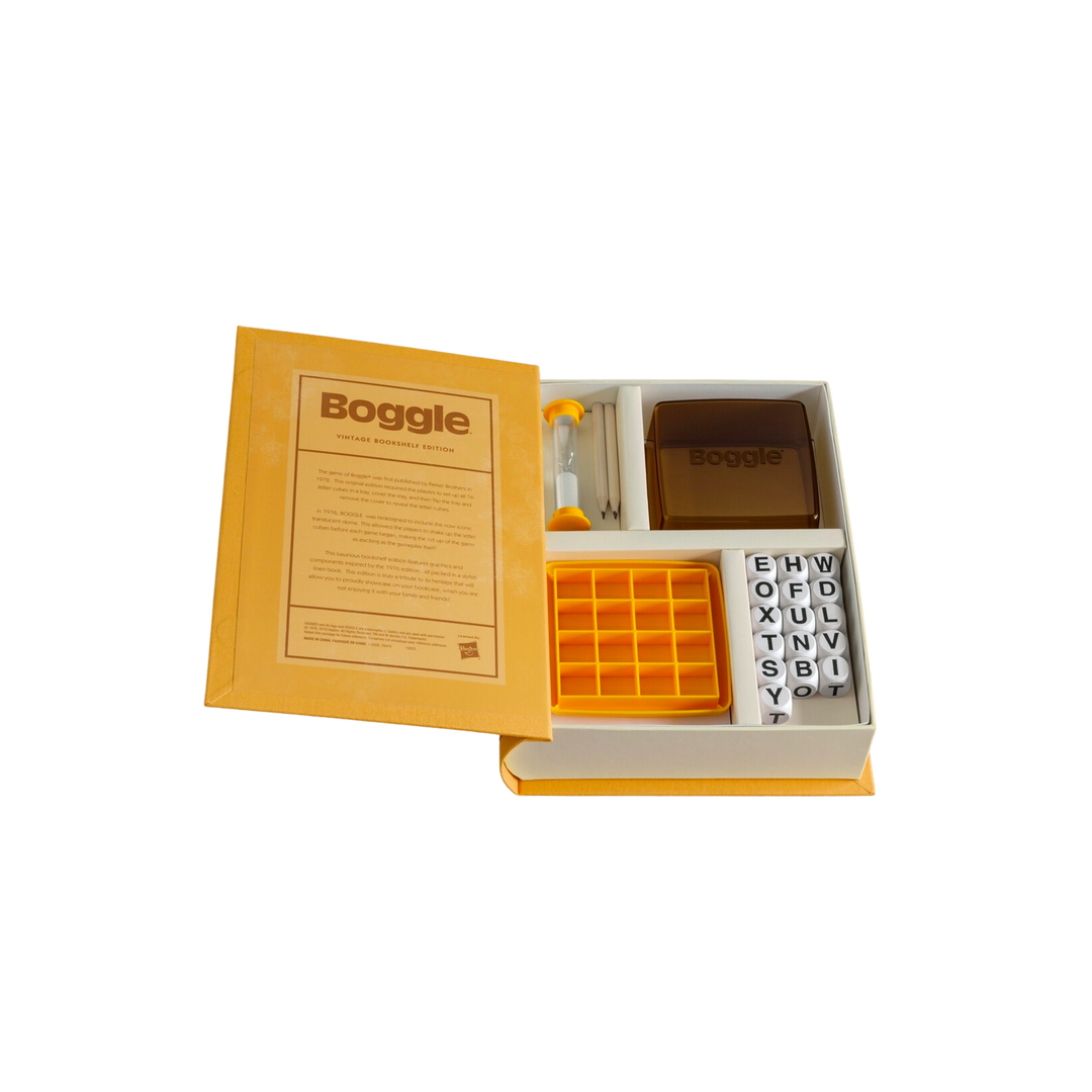 Boggle Vintage Bookshelf Edition
