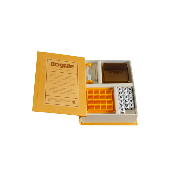 Boggle Vintage Bookshelf Edition