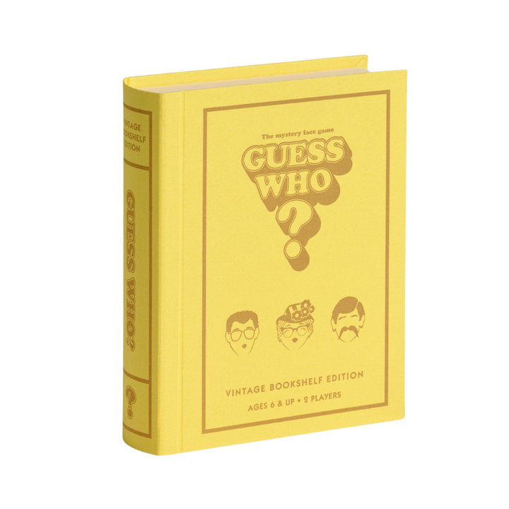 Guess Who? Vintage Bookshelf Edition