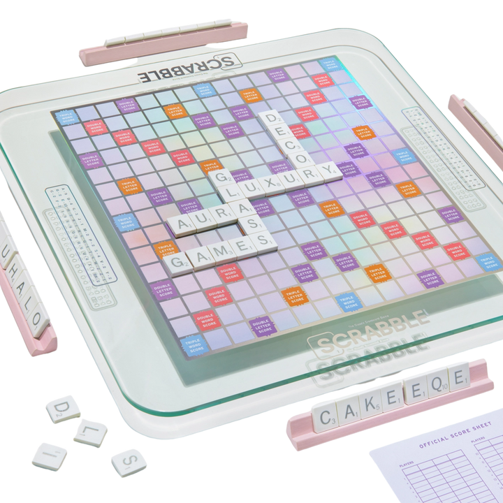Scrabble Aura Glass Edition