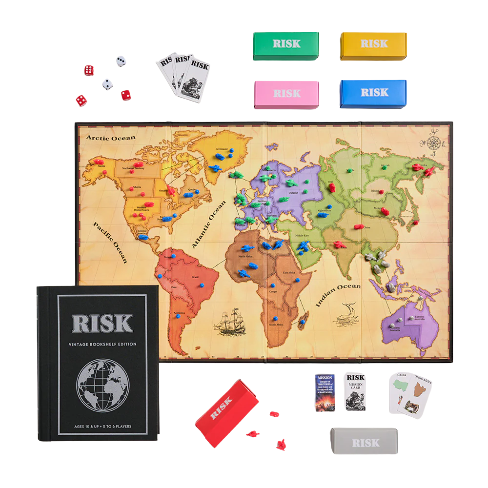 Risk Vintage Bookshelf Edition