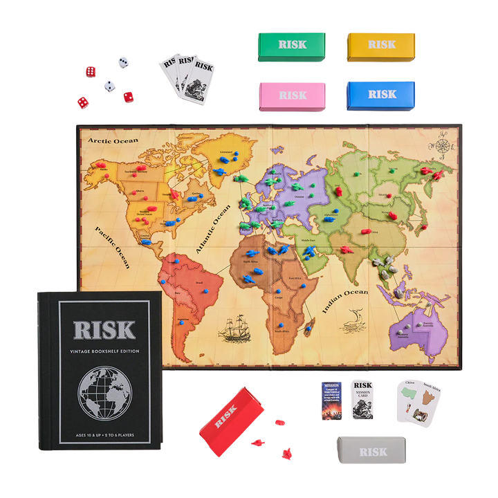 Risk Vintage Bookshelf Edition