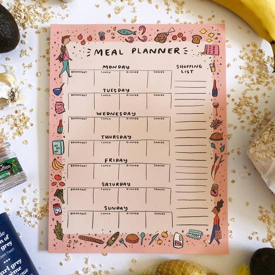 Meal Planner Notepad
