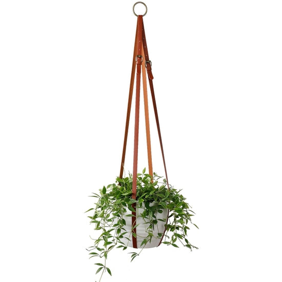 Vegan Leather Plant Hangers