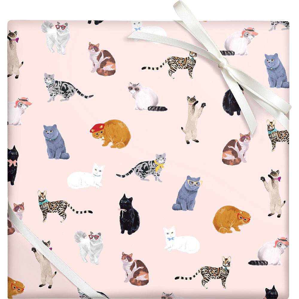 Sophisti-Cats Gift Wrap
