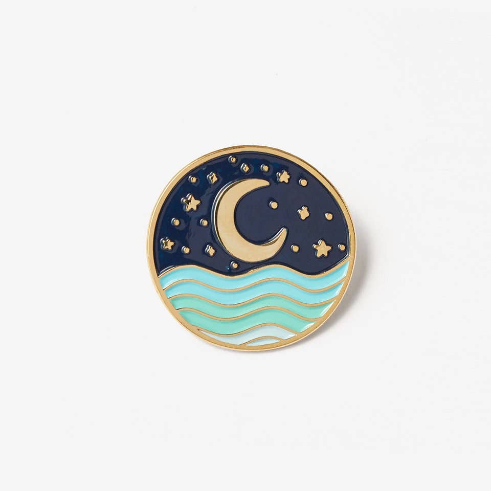 Nightscape Pin & Post Card