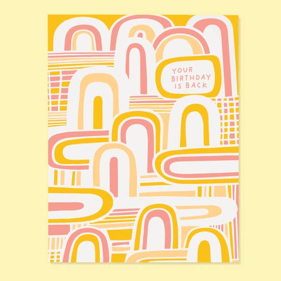 Bday Back Card
