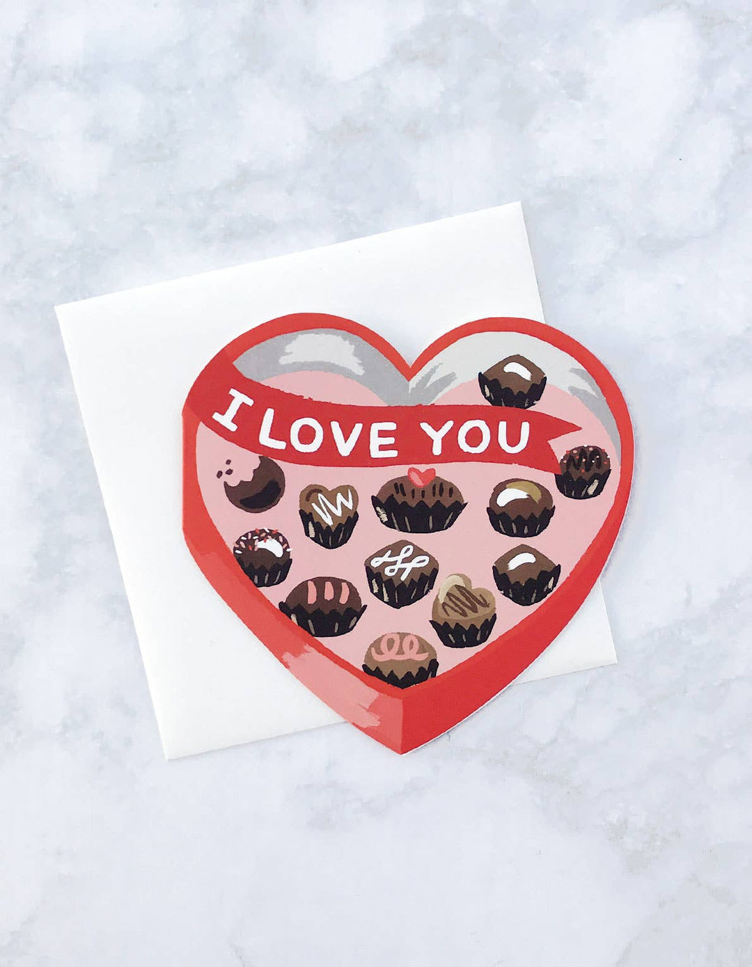 Candy Box Diecut Card