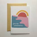 You're Wonderful Card