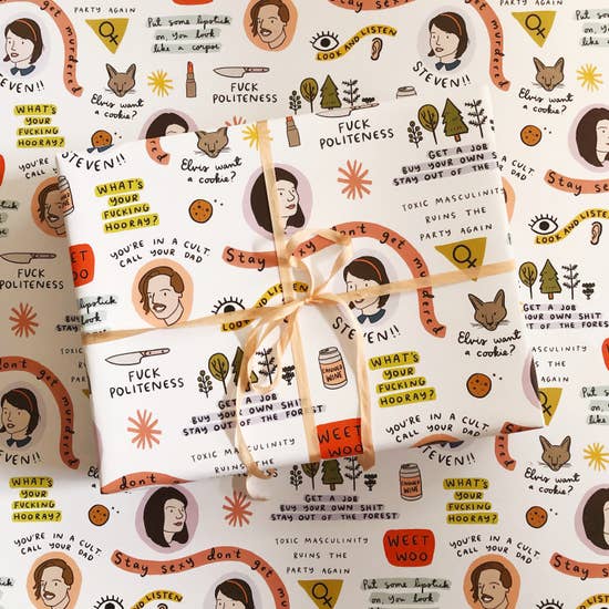 My Favorite Murder Gift Wrap Paper - 3 Sheet Set