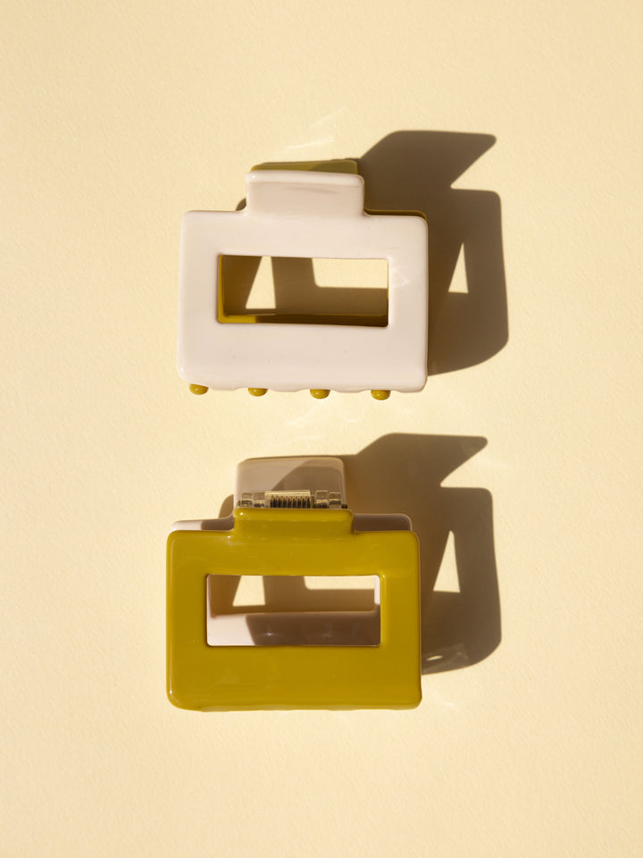 Two Tone Claw Clip