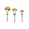 Garden Miniature Mushrooms - Yellow