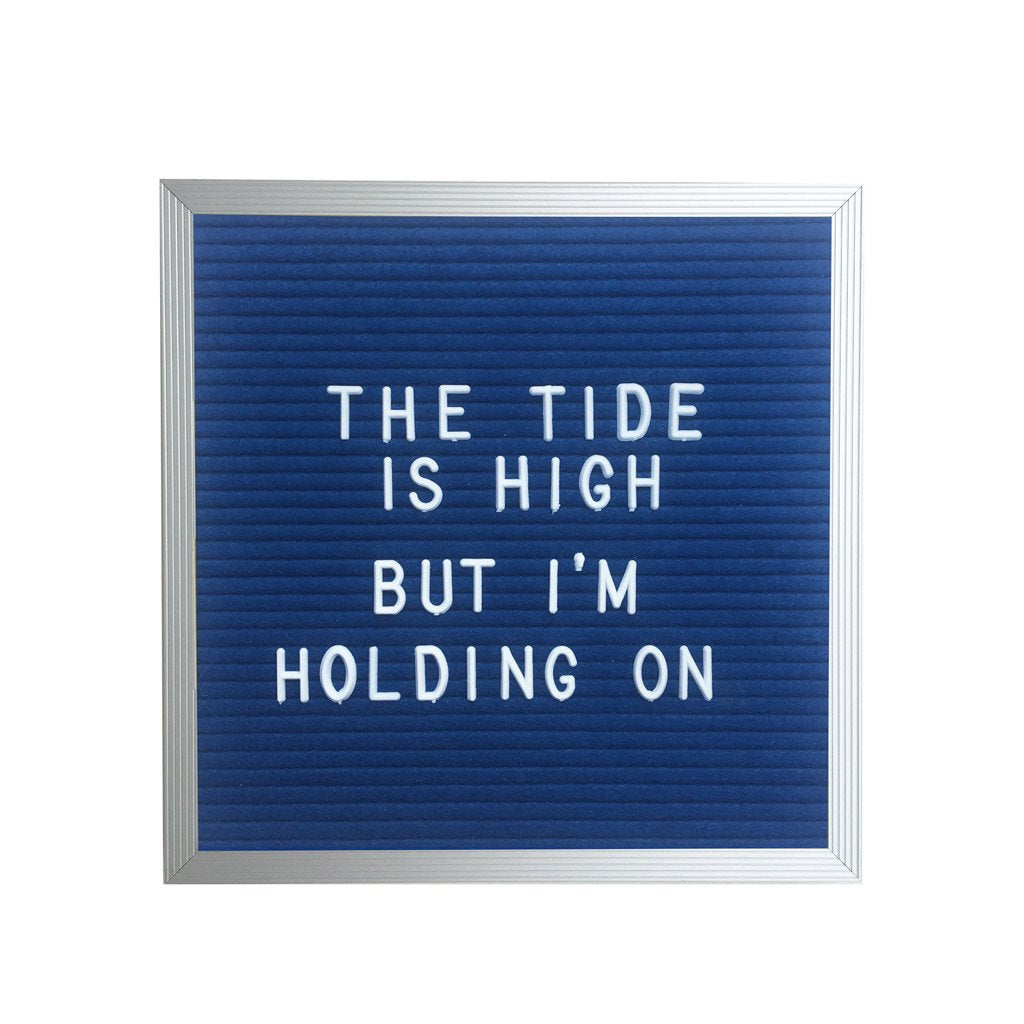 10 x 10 Letter Board - Blue