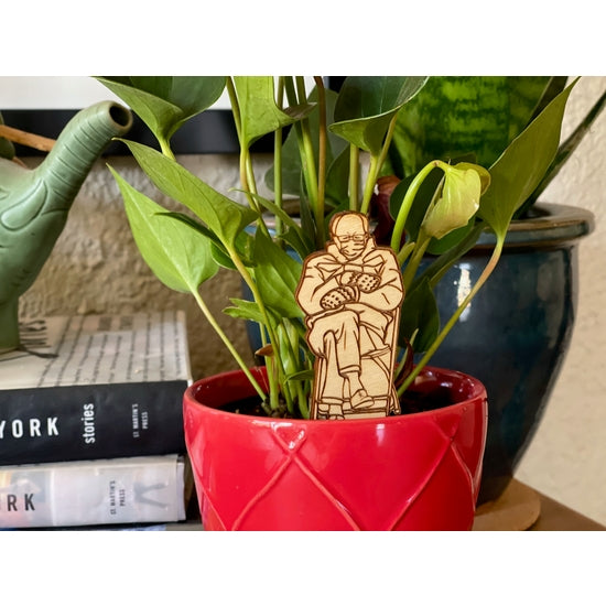 Simple Bernie Sanders Plant Stake