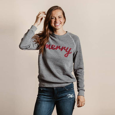 Merry Fleece Sweatshirt