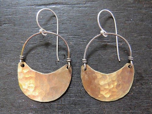 Brass Crescents - Small