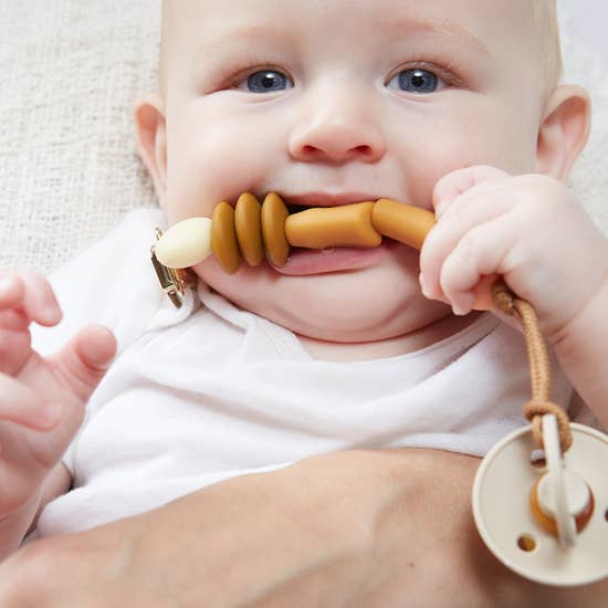 Honey Pacifier Clip