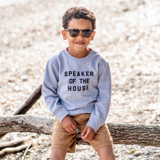 Speaker of the House Kid's Pullover Sweatshirt