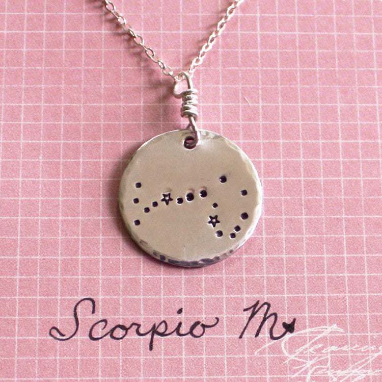 Scorpio Constellation Necklace