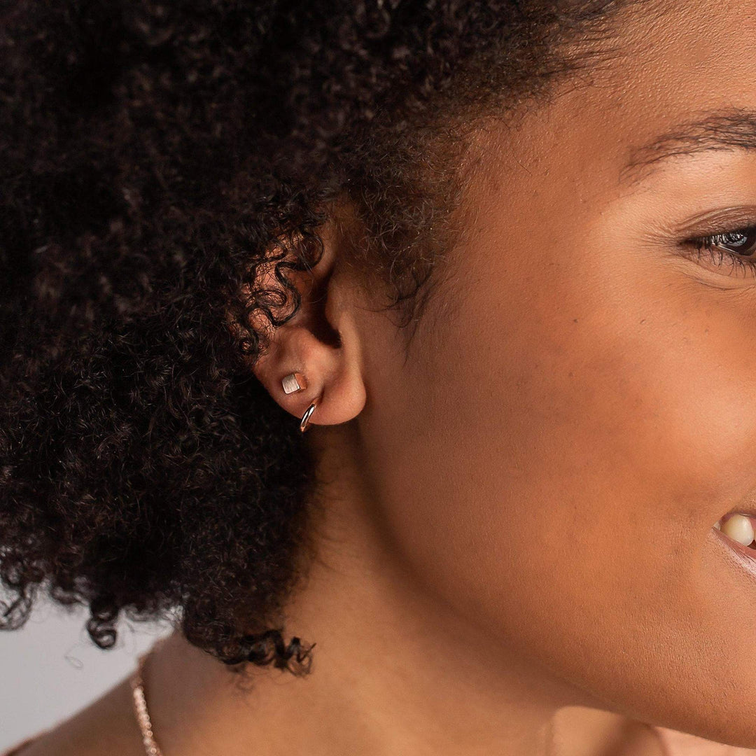 Square Stud Earrings