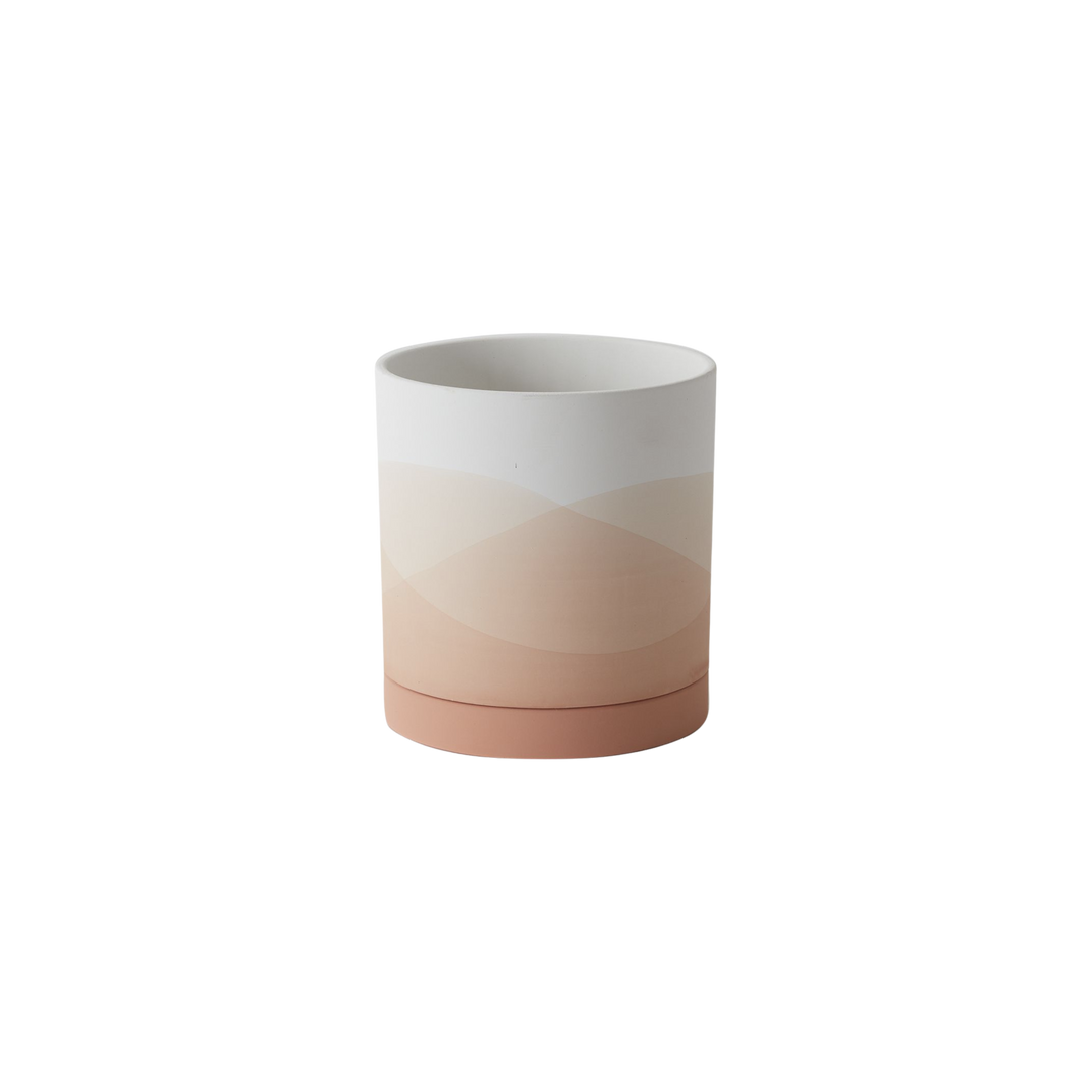 Terracotta Sunrise Pot