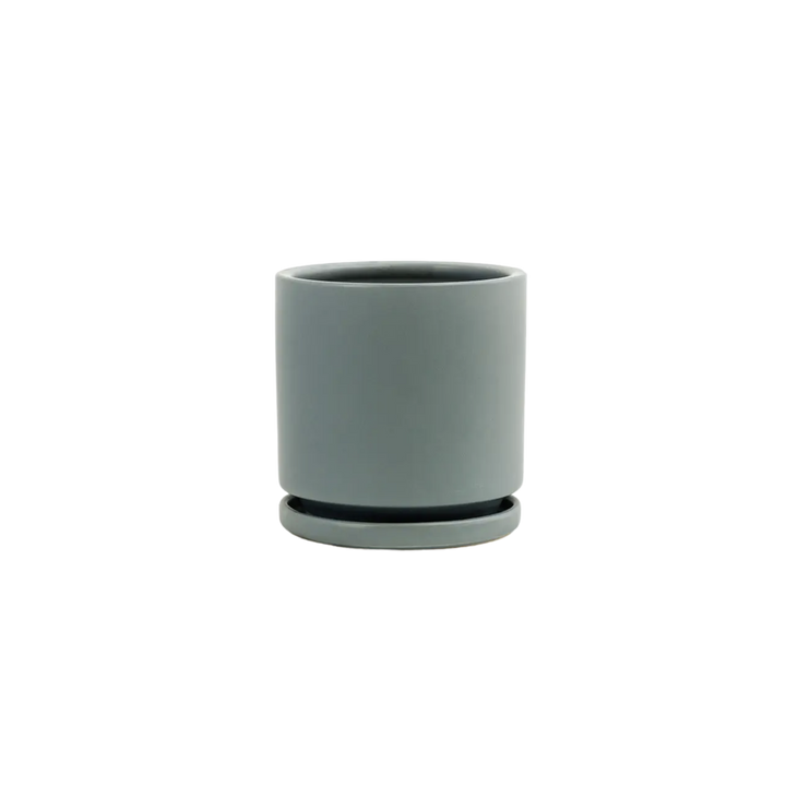 10.25" Cylinder Pot with Water Trays