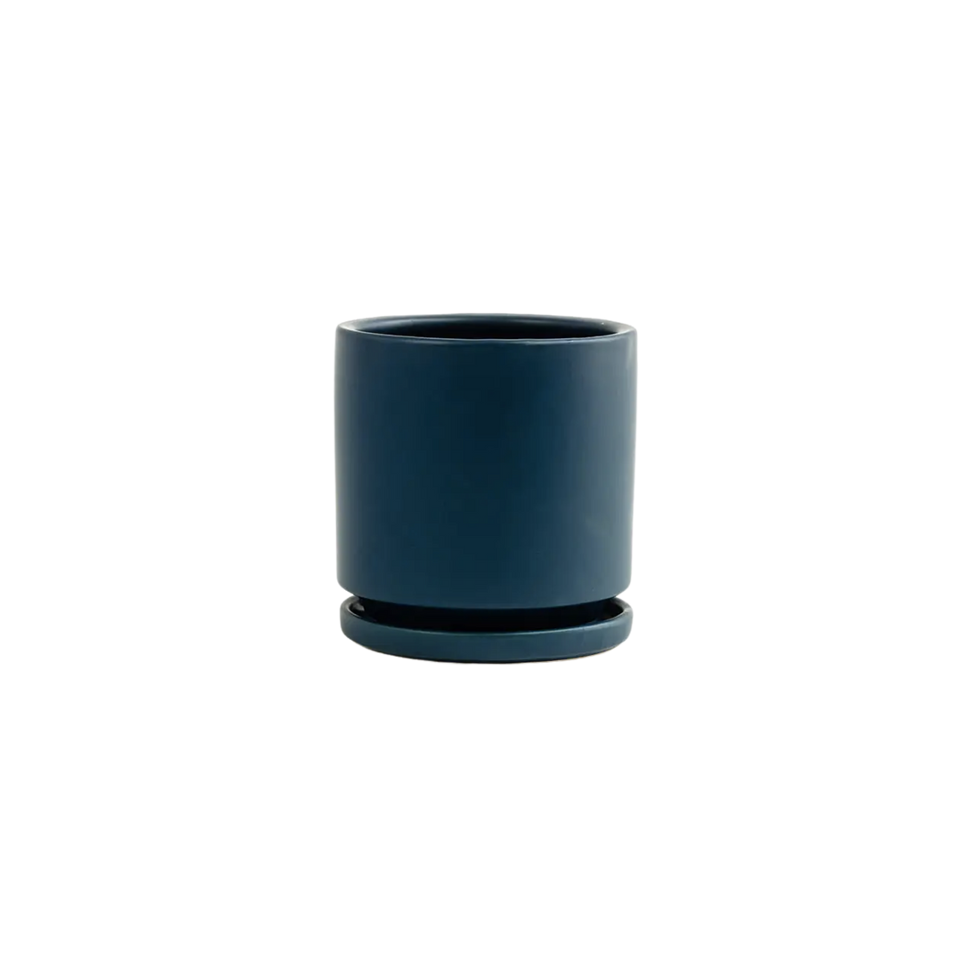 10.25" Cylinder Pot with Water Trays