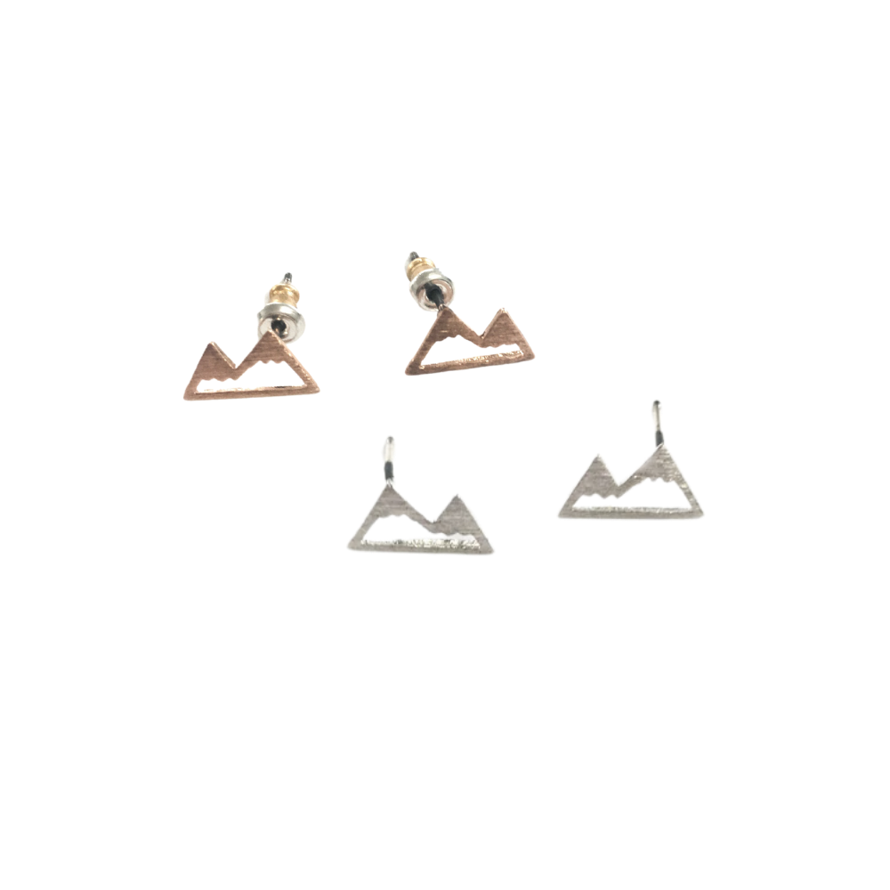 Mountain Stud Earrings