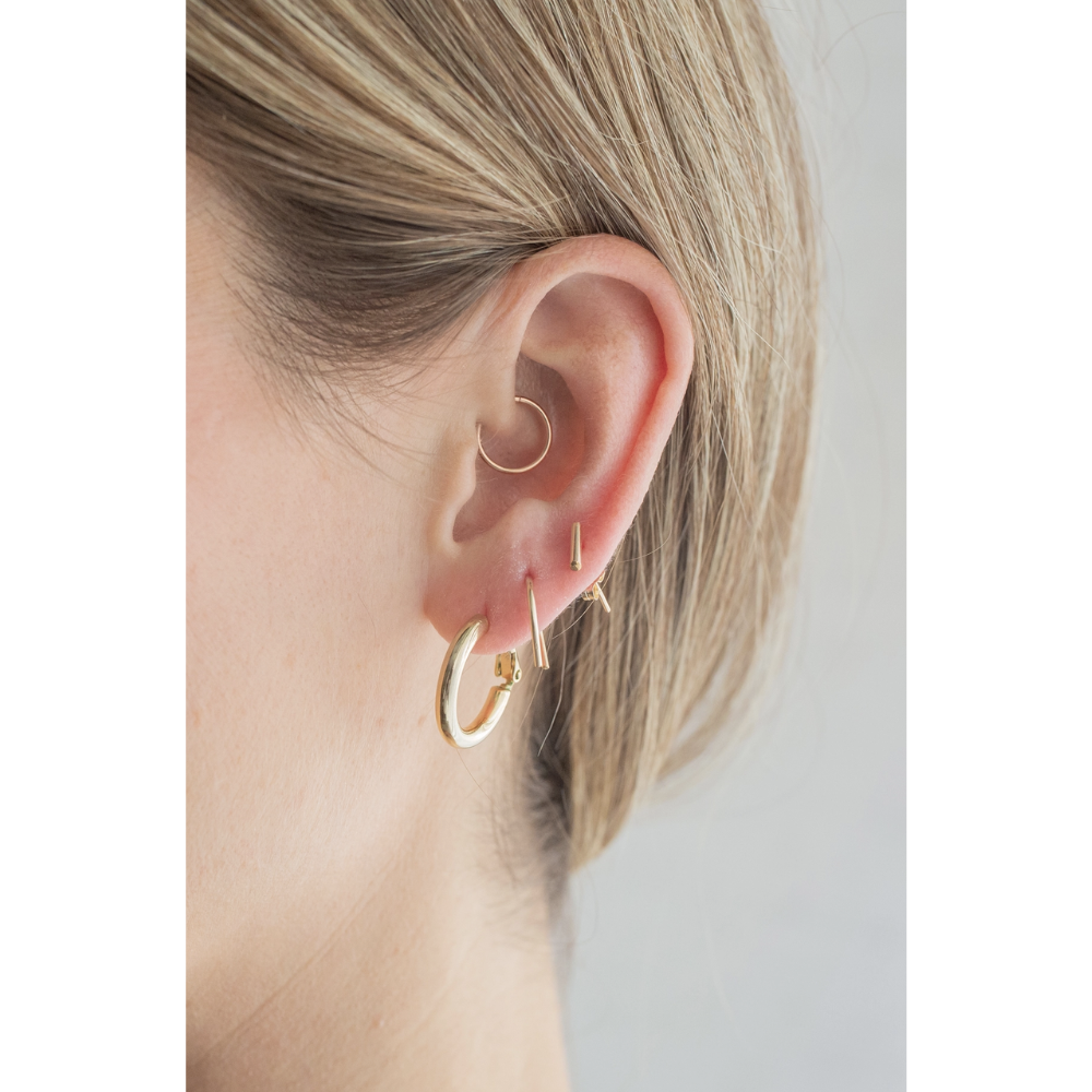 Small Turlington Hoop Earrings