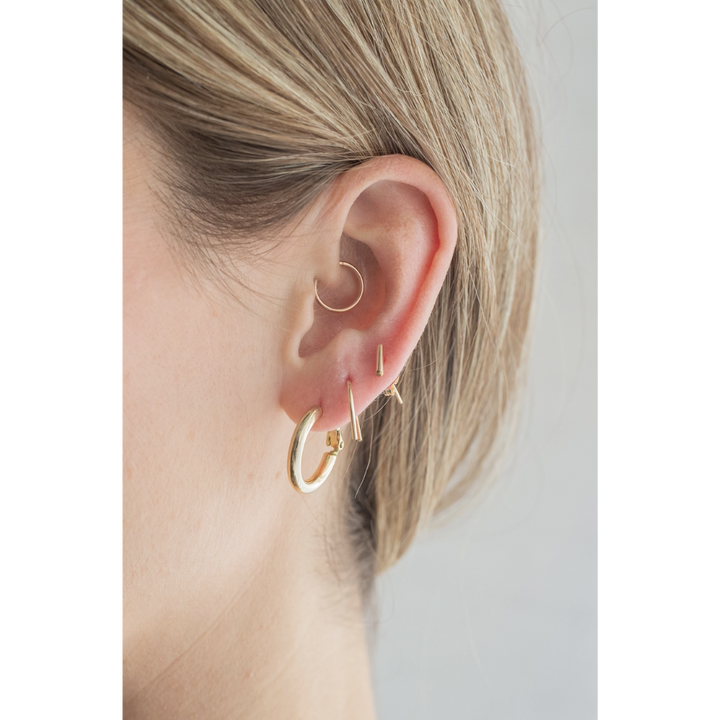 Small Turlington Hoop Earrings