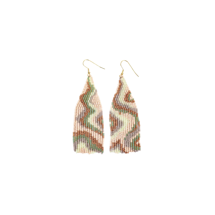 Psychedelic Fringe Earrings