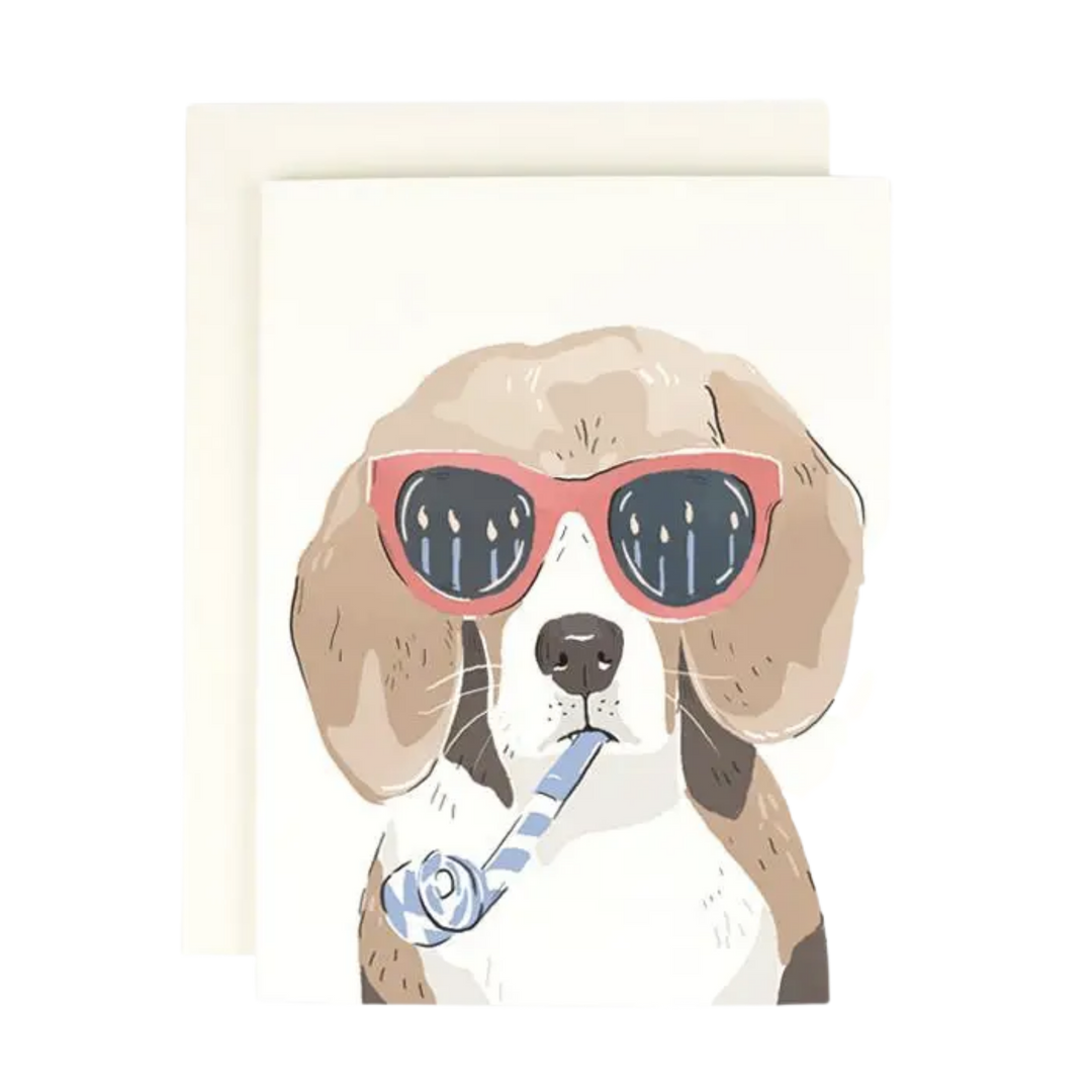 Beagle Birthday Card