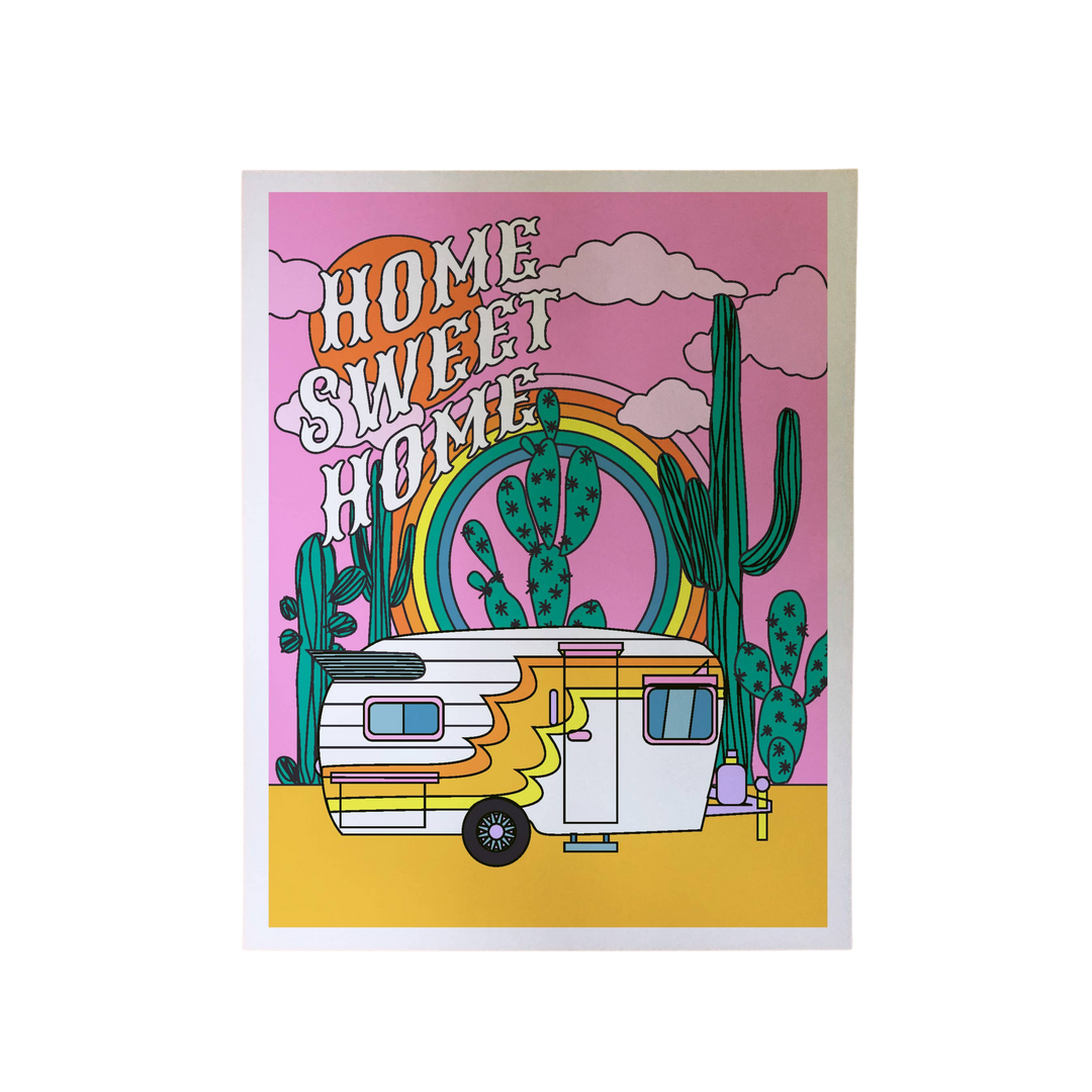 Home Sweet Home 11 x 14 Art Print