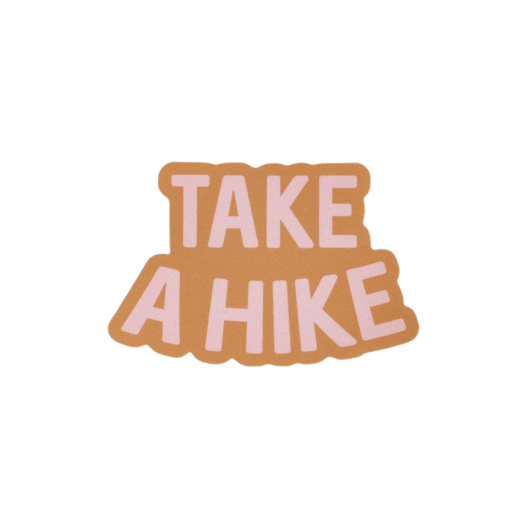 Take A Hike Sticker