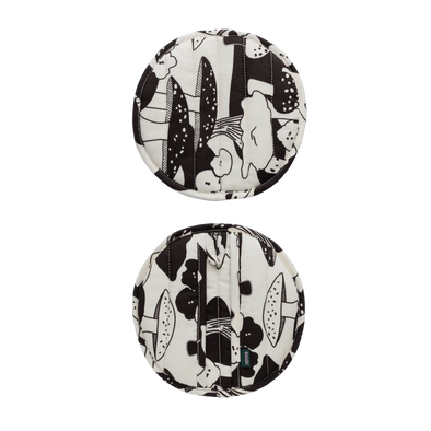 Pot Holder Set of 2 - Mushrooms