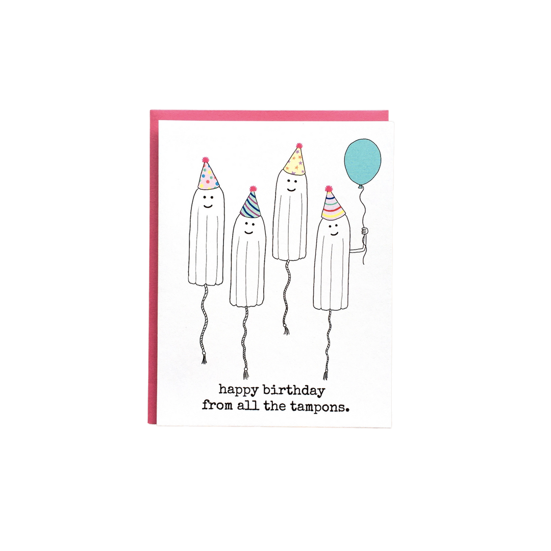 Tampons Birthday Card