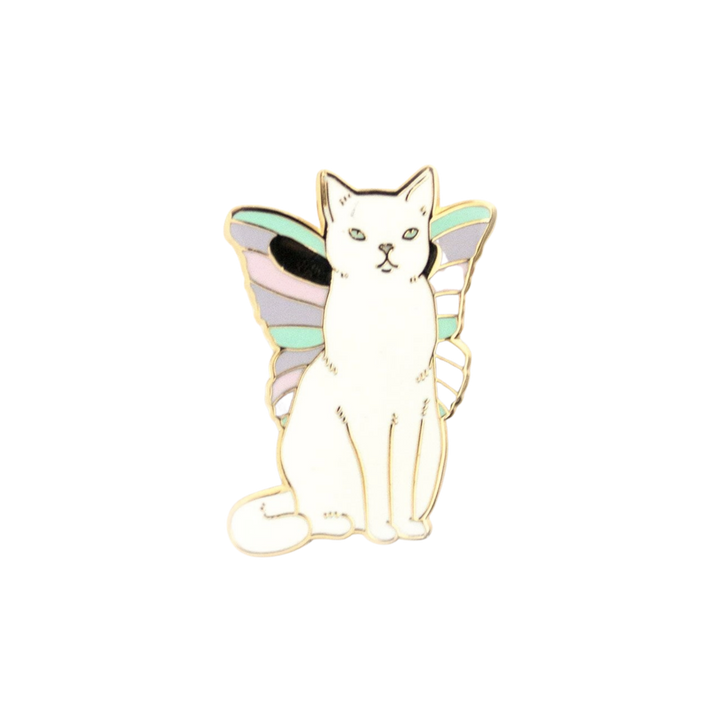 Catterfly Enamel Pin