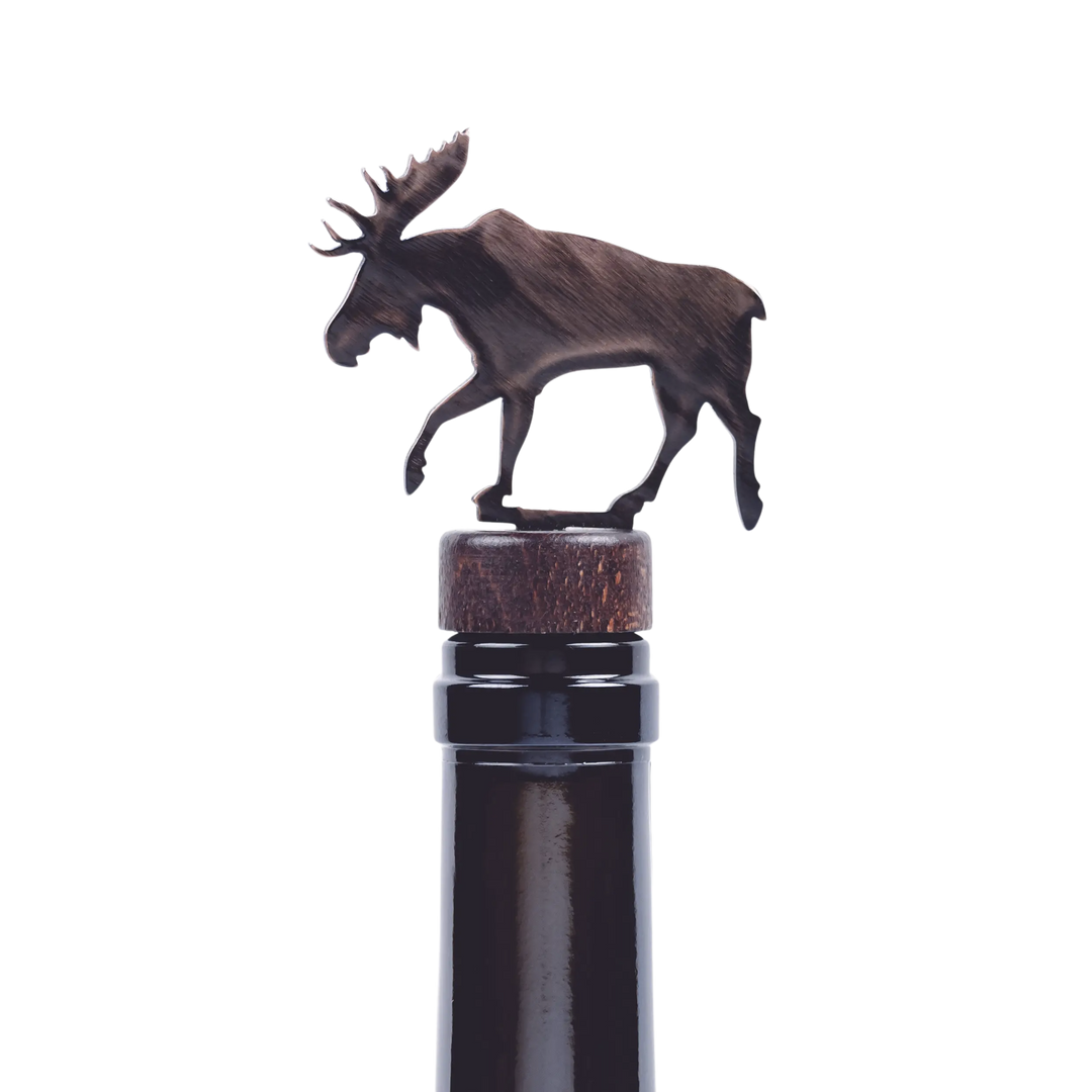 Moose Bottle Stopper