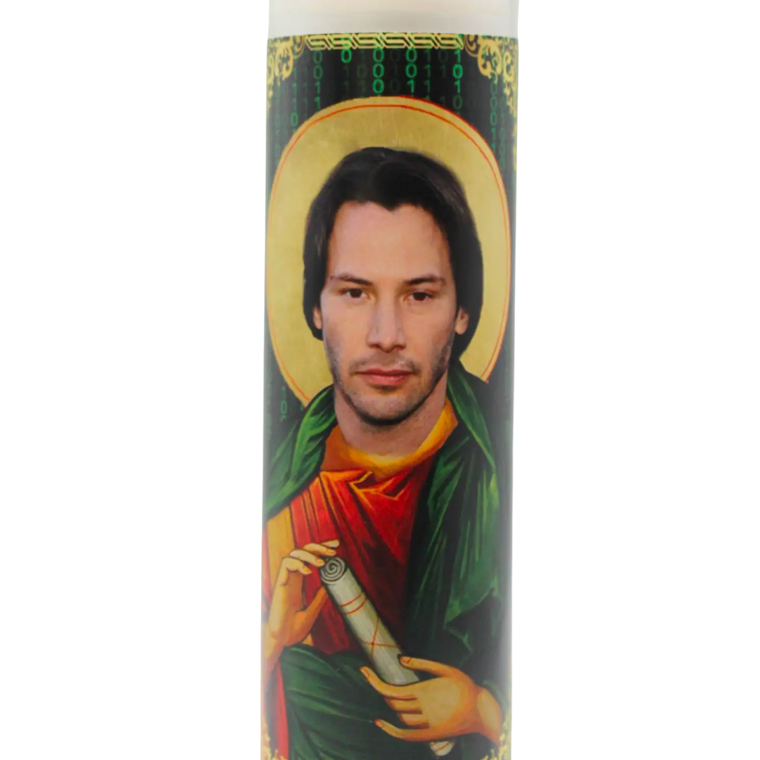 Saint of Nice Guys (Keanu Reeves) Candle