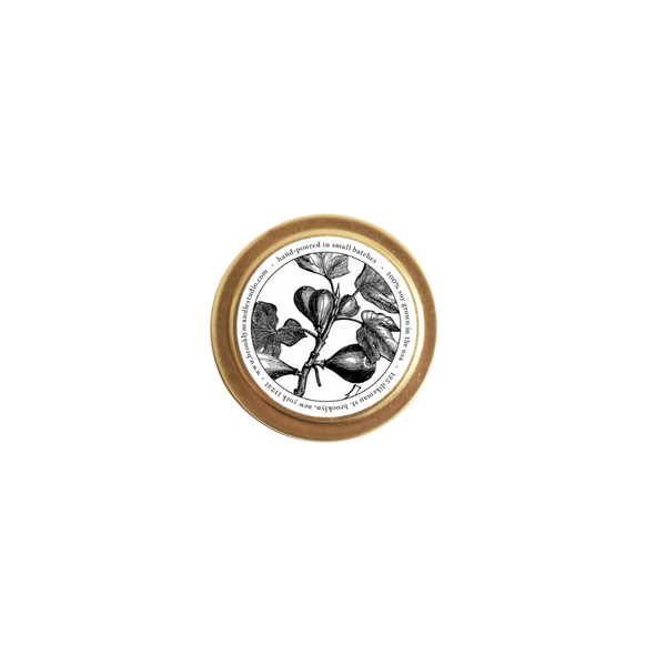 Sweet Fig Gold Travel Candle