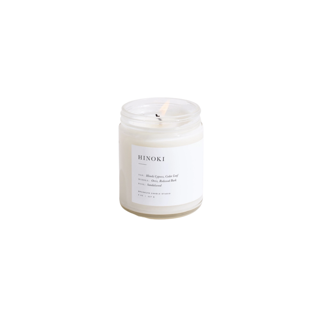 Hinoki Minimalist Candle