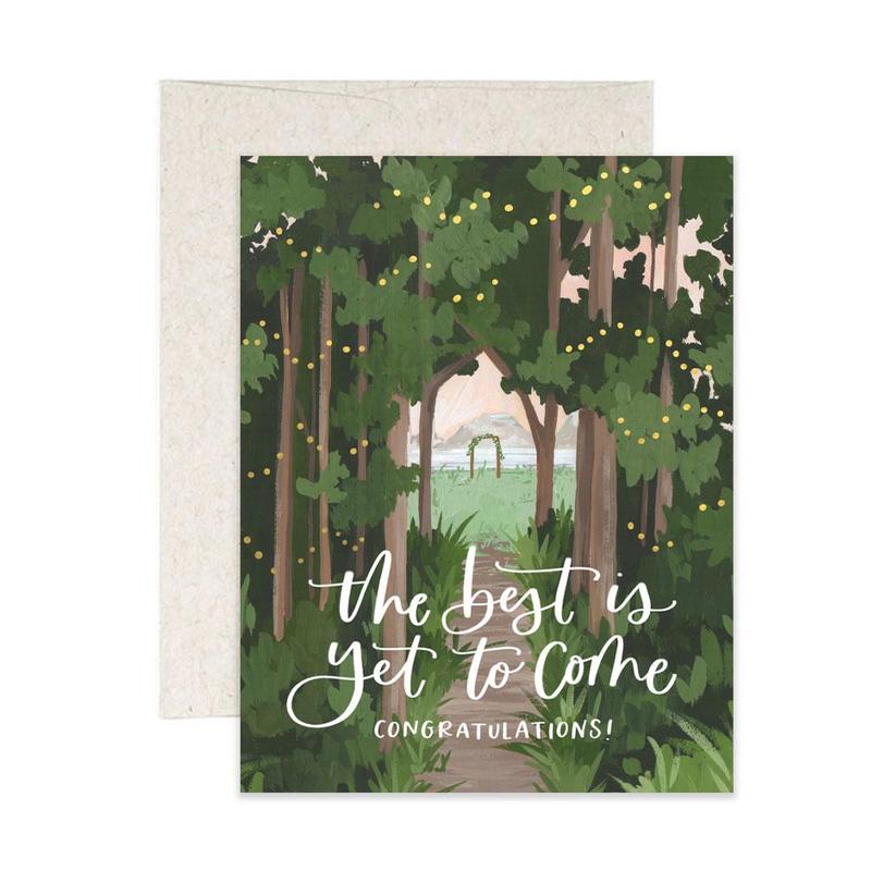 Wedding Woods card
