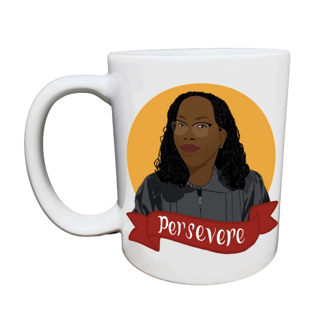 Justice Ketanji Brown Jackson Persevere Mug